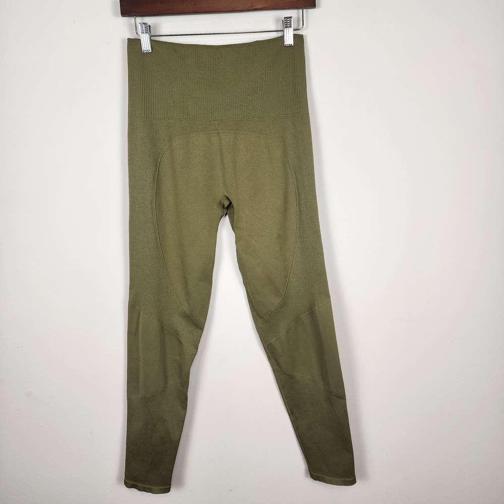 Thirdlove Flex Seamless Compression Leggings Gree… - image 2